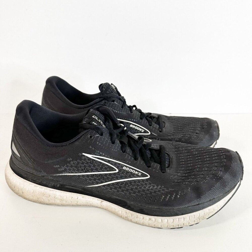 Brooks Men's Glycerin 19 Running Shoes Size 14 Athletic Black White